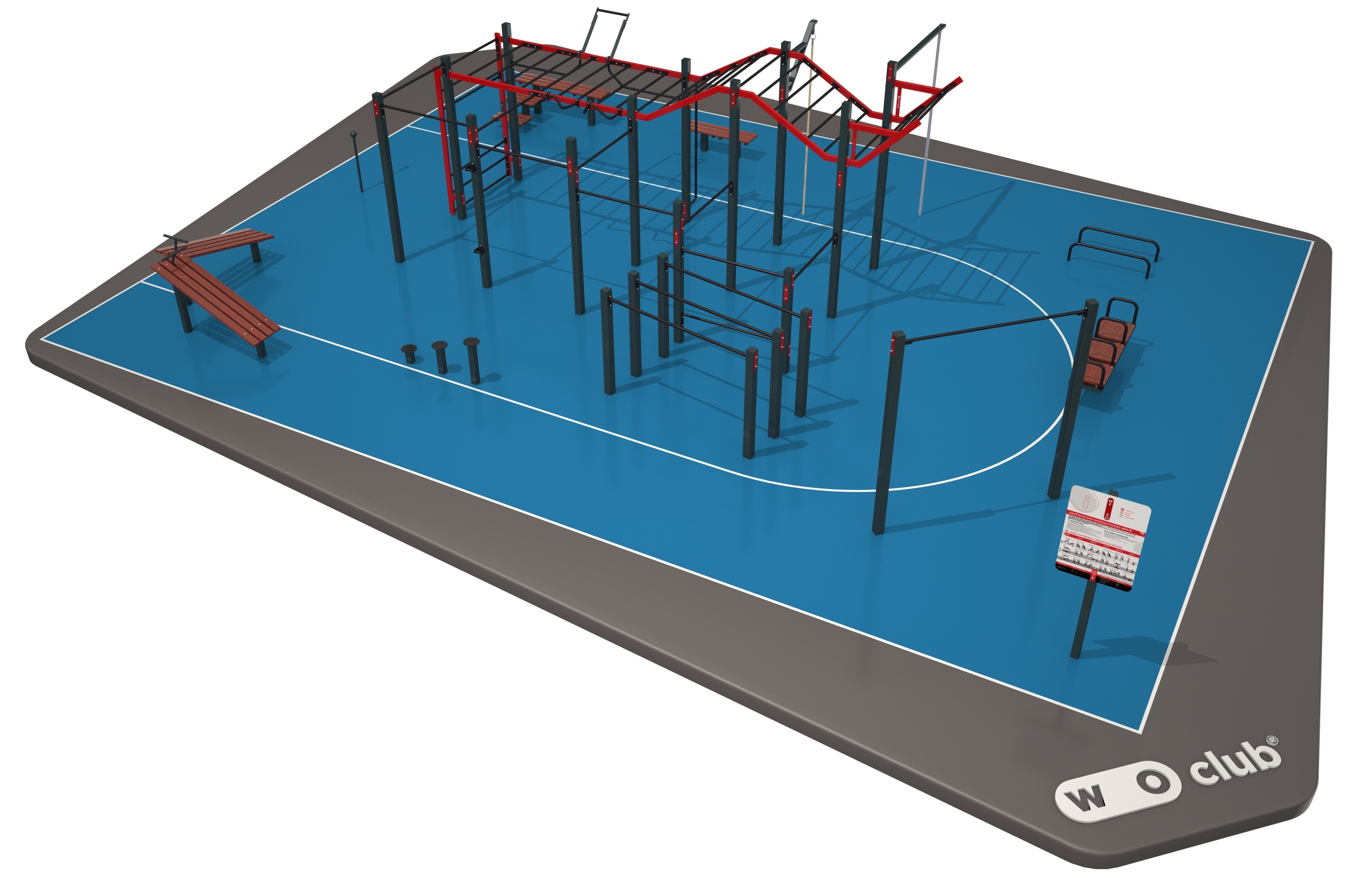 WOclub CLASSIC PLUS trainingsspielplatz