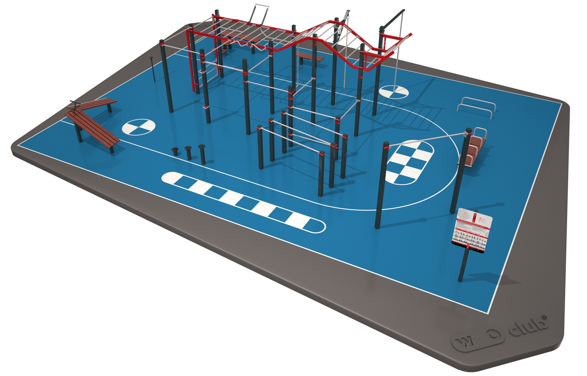 WOclub CLASSIC PLUS trainingsspielplatz