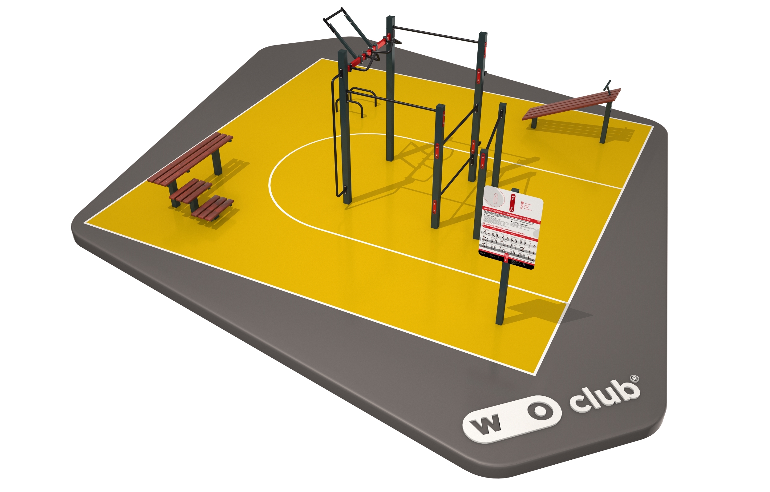 WOclub SQUARE Trainingsspielplatz