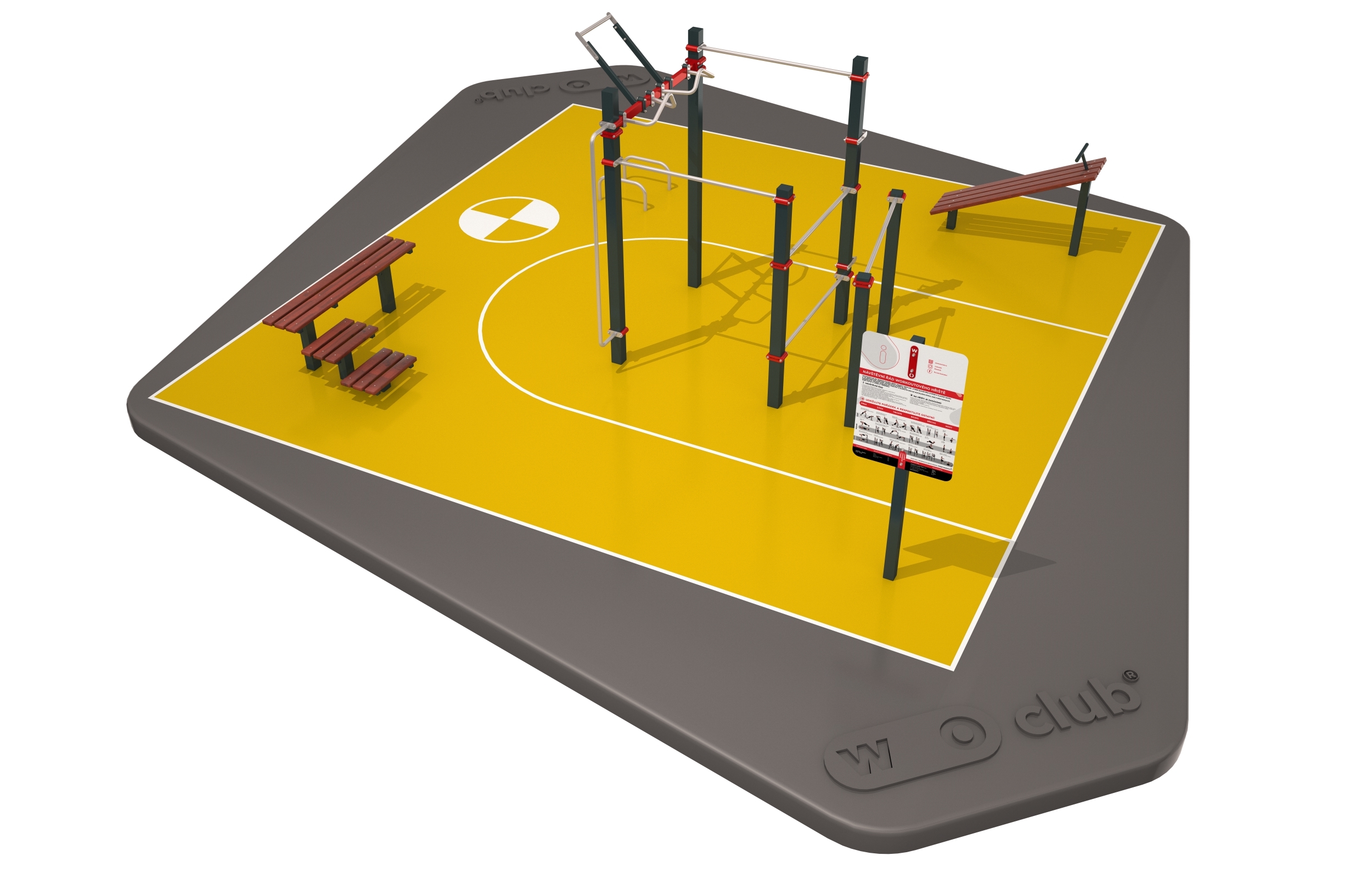 WOclub SQUARE Trainingsspielplatz